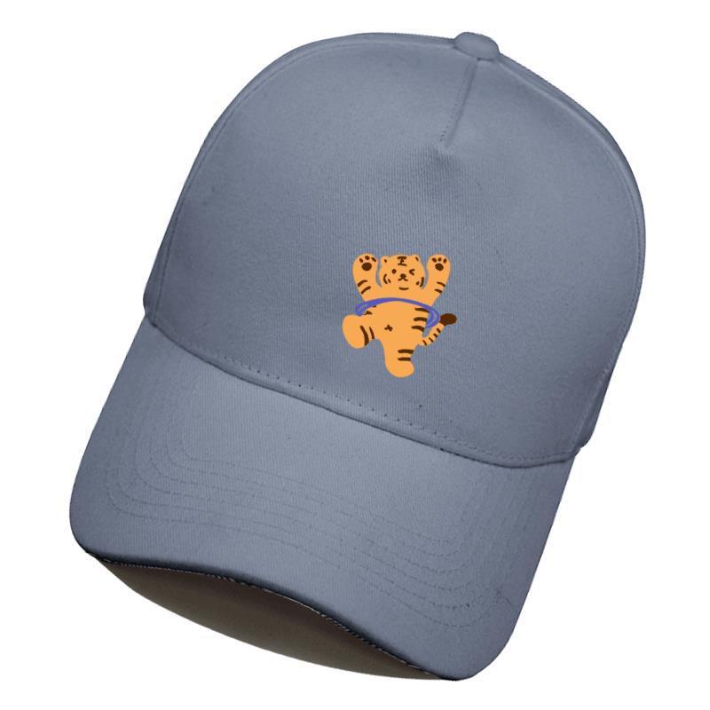 Wholesale Cartoon Tiger Men and Women Valentine's Day Couple Versatile LOGO Peaked Cap Sunshade Baseball Cap